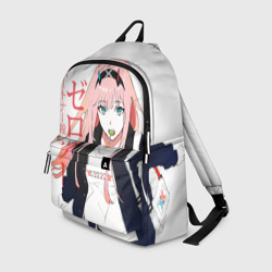 Рюкзак 3D Zero Two, Darling in the Franx