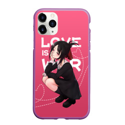 Чехол для iPhone 11 Pro Max матовый Love is war