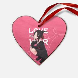 Деревянная игрушка Сердце Love is war