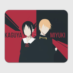 Прямоугольный коврик для мышки Kaguya and Miyuki