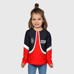 Детский лонгслив 3D СССР Гагарин - фото 2