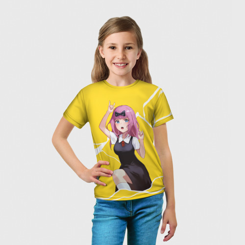 Детская футболка 3D Chika Chika, цвет 3D печать - фото 5