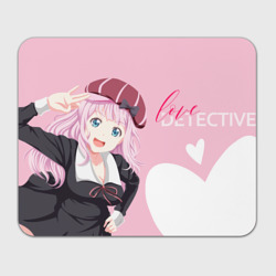 Прямоугольный коврик для мышки Love Detective