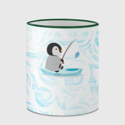 Кружка с полной запечаткой Пингвин рыбачит - фото 2