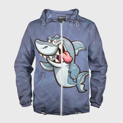 Мужская ветровка 3D Акула