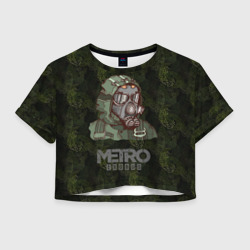 Женская футболка Crop-top 3D Metro Stalker