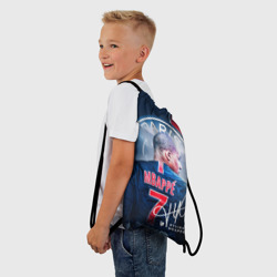 Рюкзак-мешок 3D Килиан Мбаппе, PSG - фото 2