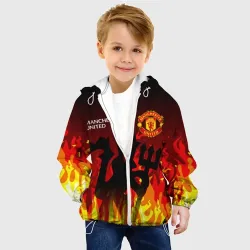 Детская куртка 3D Manchester united дьявол - фото 2