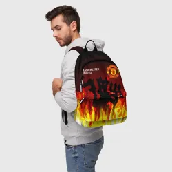 Рюкзак 3D Manchester united дьявол - фото 2