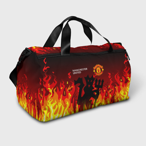 Сумка спортивная 3D Manchester united дьявол