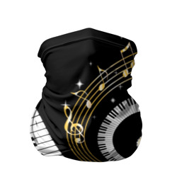 Бандана-труба 3D Музыкальный узор