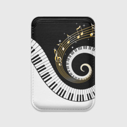 Картхолдер Magsafe магнитный Музыкальный узор