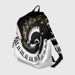Рюкзак 3D Музыкальный узор