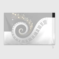 Флаг 3D Музыкальный узор - фото 2