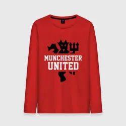 Мужской лонгслив хлопок Манчестер Юнайтед Red Devils