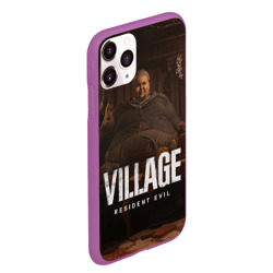 Чехол для iPhone 11 Pro Max матовый Resident evil village - фото 2