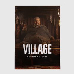 Постер Resident evil village