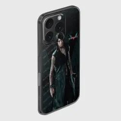 Чехол для iPhone 16 Pro силиконовый с защитой камеры V in DMC - фото 2