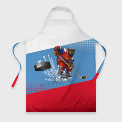 Русский хоккей – Фартук 3D с принтом купить