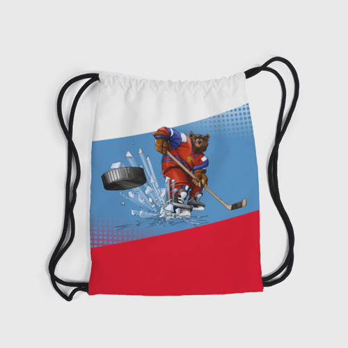 Рюкзак-мешок 3D Русский хоккей - фото 6