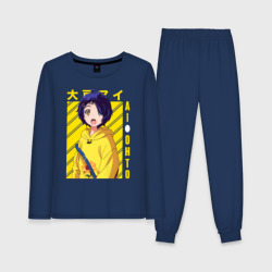 Женская пижама с лонгсливом хлопок Приоритет чудо-яйца