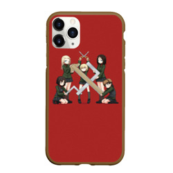 Чехол для iPhone 11 Pro матовый Girls und Panzer Правда