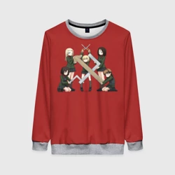 Женский свитшот 3D Girls und Panzer Правда