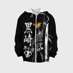 Детская куртка 3D Bleach, Ичиго с мечом