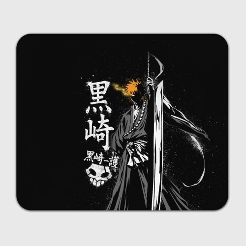 Прямоугольный коврик для мышки Bleach, Ичиго с мечом