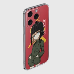 Чехол для iPhone 15 Pro Max силиконовый с защитой камеры Катюша - фото 2