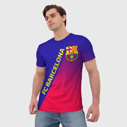 Мужская футболка 3D FC Barcelona ФК Барселона - фото 2