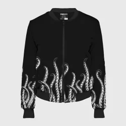 Женский бомбер 3D Octopus Щупальца