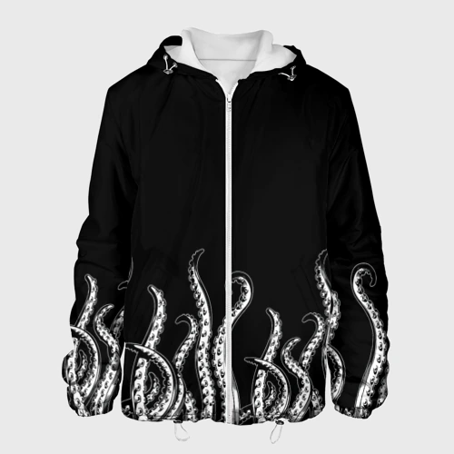 Мужская куртка 3D Octopus Щупальца