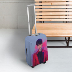 Чехол для чемодана 3D Kim Seokjin art - фото 2