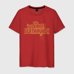 Мужская футболка хлопок Five Finger Death Punch Skull