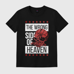 Мужская футболка хлопок The wrong side of hell