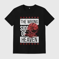 Мужская футболка хлопок The wrong side of hell