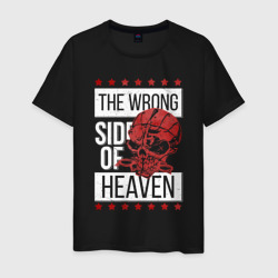 Мужская футболка хлопок The wrong side of hell