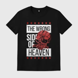 Мужская футболка хлопок The wrong side of hell