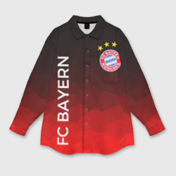 Мужская рубашка oversize 3D ФК Бавария Bayern Мюнхен