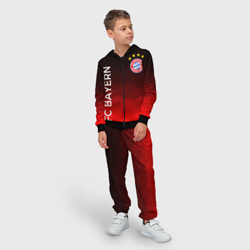 Детский костюм 3D ФК Бавария Bayern Мюнхен, цвет черный - фото 3