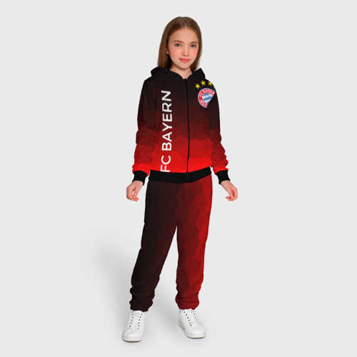 Детский костюм 3D ФК Бавария Bayern Мюнхен, цвет черный - фото 5