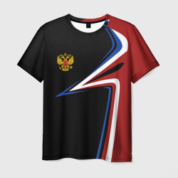 Мужская футболка 3D Россия Russia uniform