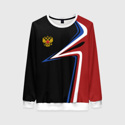 Женский свитшот 3D Россия Russia uniform