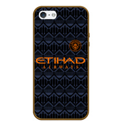 Чехол для iPhone 5/5S матовый Manchester city Манчестер