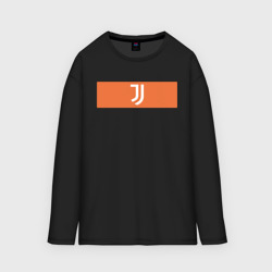 Мужской лонгслив oversize хлопок Juventus Tee Cut & Sew 2021