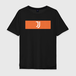 Мужская футболка хлопок Oversize Juventus Tee Cut & Sew 2021