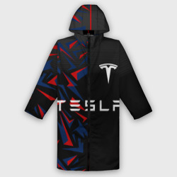 Женский дождевик 3D Tesla motors Тесла