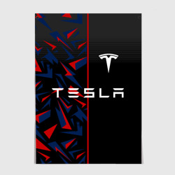 Постер Tesla motors Тесла