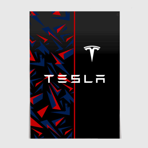 Постер Tesla motors Тесла